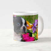 Boston-Terrier Jumbo-Tasse (Vorderseite Rechts)
