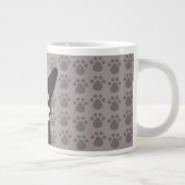 Boston Terrier Jumbo-Tasse (Rechts)