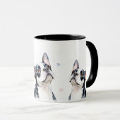 Boston Terrier Kaffee oder Tee Tasse (VorderseiteRechts)