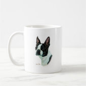 Boston Terrier Kaffeetasse (Links)