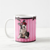 Boston Terrier Kaffeetasse (Links)