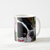 Boston-Terrier Kaffeetasse (VorderseiteRechts)
