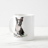 BOSTON TERRIER KAFFEETASSE (Vorderseite Links)