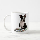 BOSTON TERRIER KAFFEETASSE (Links)