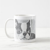 Boston Terrier Kaffeetasse (Links)