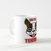 Boston Terrier Kaffeetasse (Vorderseite Links)