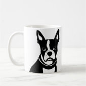 Boston Terrier Kaffeetasse (Links)