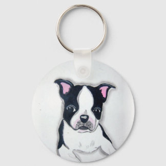 Boston Terrier Key Chain Schlüsselanhänger