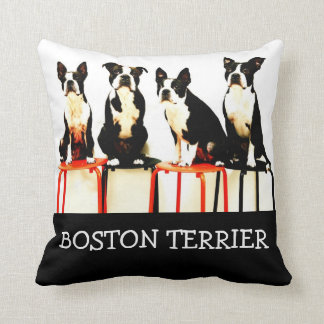 Boston-Terrier Ⅰ Kissen