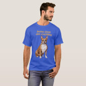 Boston Terrier Kisses Cure Everything – Men’s Dog  T-Shirt (Vorne ganz)