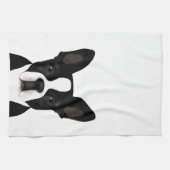 Boston Terrier Kitchtuch Geschirrtuch (Horizontal)