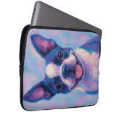 Boston Terrier Laptop Sleeve (Vorne Rechts)