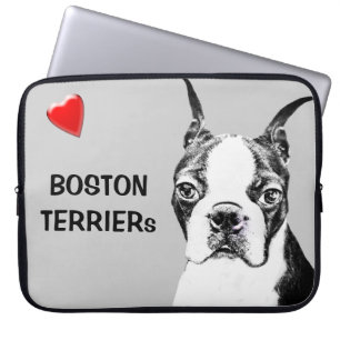 Boston Terrier Laptopschutzhülle