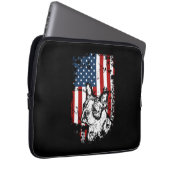 Boston Terrier Laptopschutzhülle (Vorne Rechts)