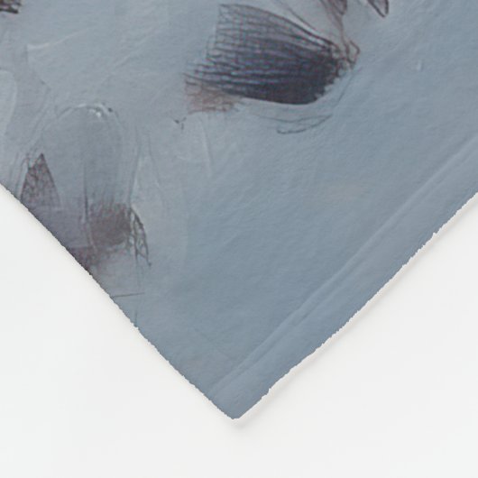 Boston Terrier lässt es Weihnachten Fleecedecke (Ecke)