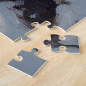 Boston Terrier lässt es Weihnachten Puzzle (Seite)