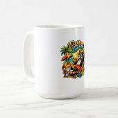 Boston Terrier Leben Einfaches Leben Kaffeetasse (Vorderseite Links)