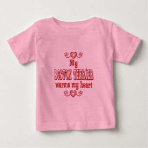 BOSTON-TERRIER Liebe Baby T-shirt