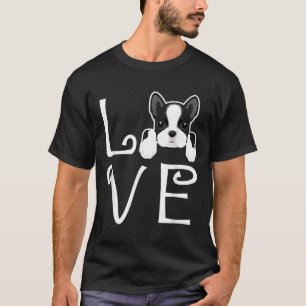 Boston Terrier Liebe Dog Owner Boston Terrier Pupp T-Shirt