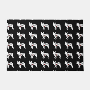 Boston-Terrier-Liebe Fußmatte