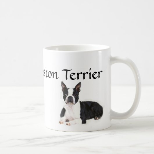 Boston-Terrier-Liebe-Tasse Kaffeetasse (Rechts)