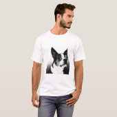 Boston Terrier Light T - Shirt - "Boston Style" (Vorne ganz)