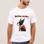 Boston Terrier Look T-Shirt (Vorderseite)