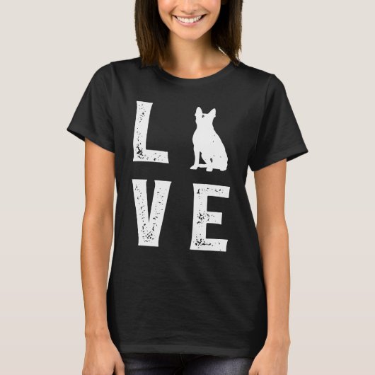 Boston Terrier Love  1 T-Shirt (Vorderseite)