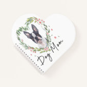Boston Terrier Lover School Planer Niedliches Note Notizblock (Vorderseite)