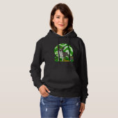 Boston Terrier Lucky Leprechaun Dog St Patricks Da Hoodie (Vorne ganz)