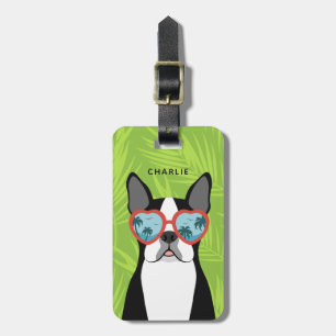 Boston Terrier Luggage Tags Gepäckanhänger