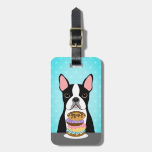Boston Terrier Luggage Tags Gepäckanhänger