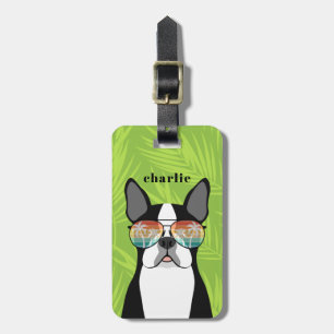 Boston Terrier Luggage Tags Gepäckanhänger