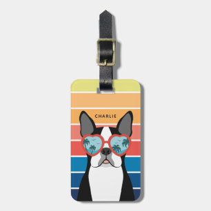 Boston Terrier Luggage Tags Gepäckanhänger