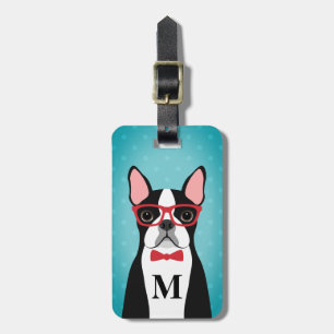 Boston Terrier Luggage Tags Gepäckanhänger