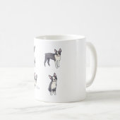 Boston Terrier Magic Kaffeetasse (VorderseiteRechts)