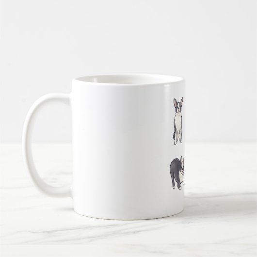 Boston Terrier Magic Kaffeetasse (Links)
