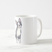 Boston Terrier Magic Kaffeetasse (VorderseiteRechts)