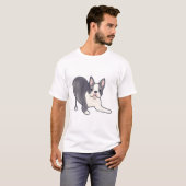 Boston Terrier Magic T-Shirt (Vorne ganz)
