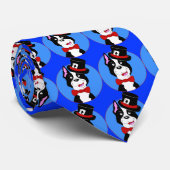 Boston-Terrier-Magier-Krawatte Krawatte (Gerollt)