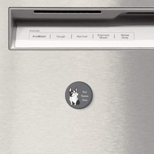 Boston terrier magnet (In Situ (Geschirrspüler))