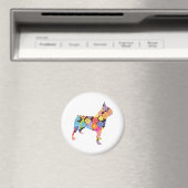 Boston Terrier Magnet (In Situ (Geschirrspüler))