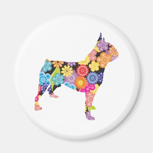Boston Terrier Magnet (Vorne)