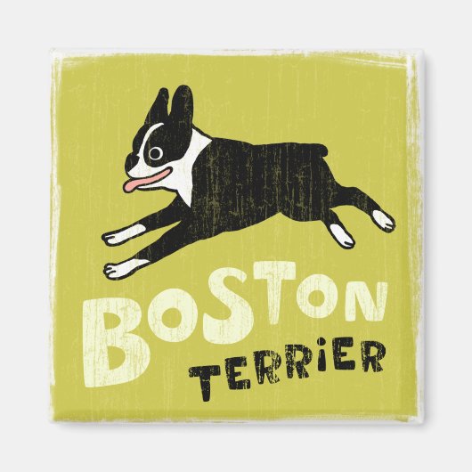 Boston Terrier Magnet (Vorne)