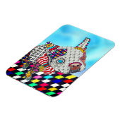 Boston Terrier Magnet 3"x4 (Linke Seite)