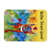Boston Terrier Magnet 3"x4 (Horizontal)