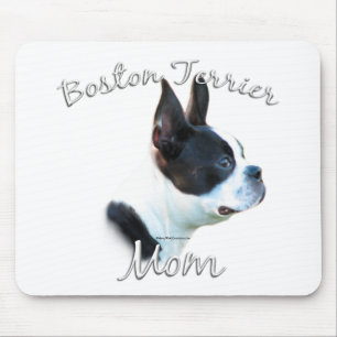 Boston Terrier Mama 2 Mousepad