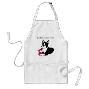 Boston-Terrier-Mama (Geschenke der Mutter Tages) Schürze