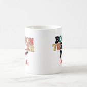Boston Terrier Mama Name Kaffeetasse (Mittel)
