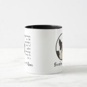 Boston-Terrier-Mama-Tasse Tasse (Zentrum)